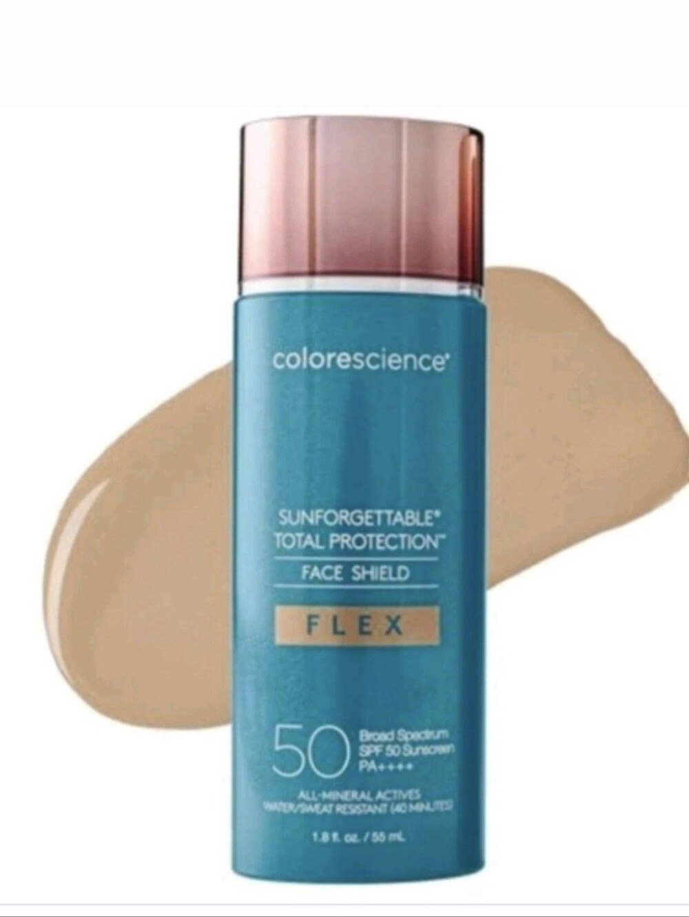 Colorescience Sunforgettable Total Protection Face Shield Flex SPF 50 1.8oz TAN